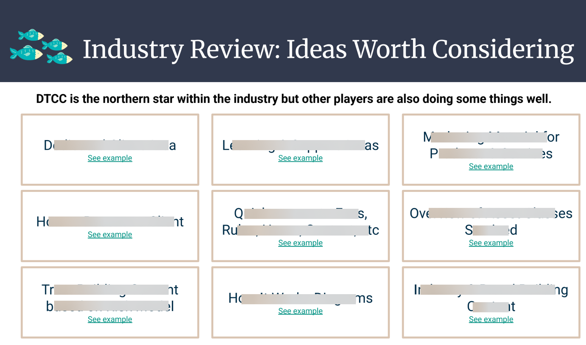 Industry Best Practices